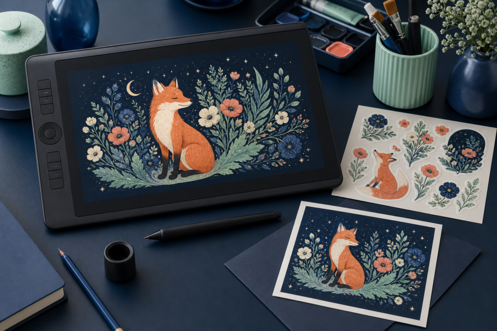 Custom illustration service preview