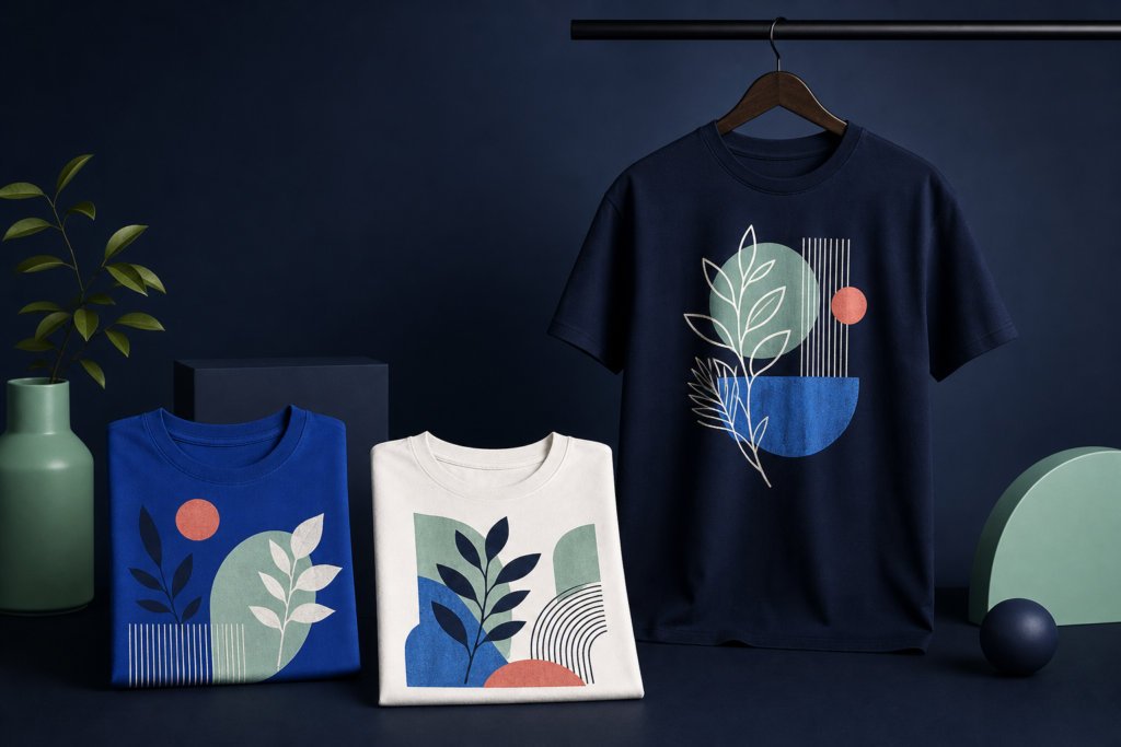 Custom t-shirt design service preview